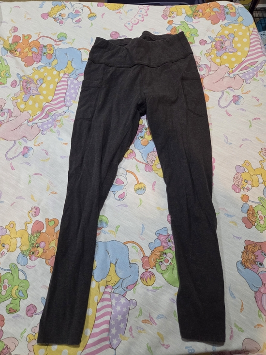 Pact Pants - Pact Charcoal Gray Organic Cotton Leggings Small